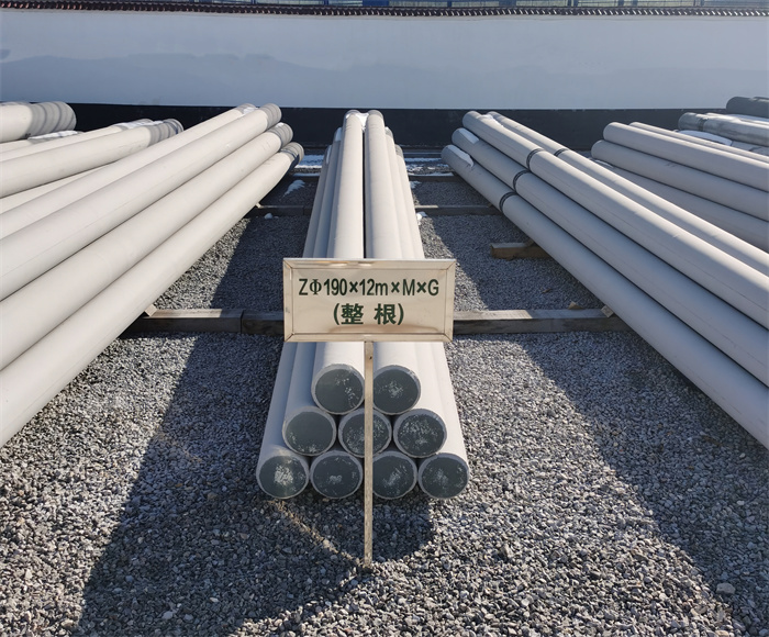 玉林190×12米钢筋混凝土水泥电线杆